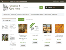 Tablet Screenshot of apiculture-warre.fr